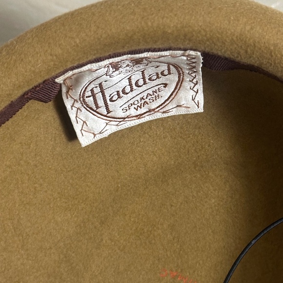 SPLENDID 1940s\' MUSTARD COLOR FELT HAT + GROSGRAIN TRIM & FULL VEIL main image 8